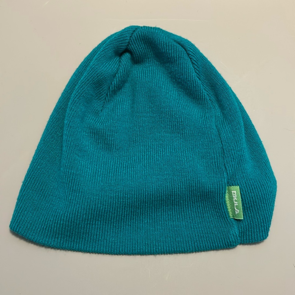Women’s Bula Turquoise Beanie Hat Made in Canada. Stylish and warm. OS fits Most